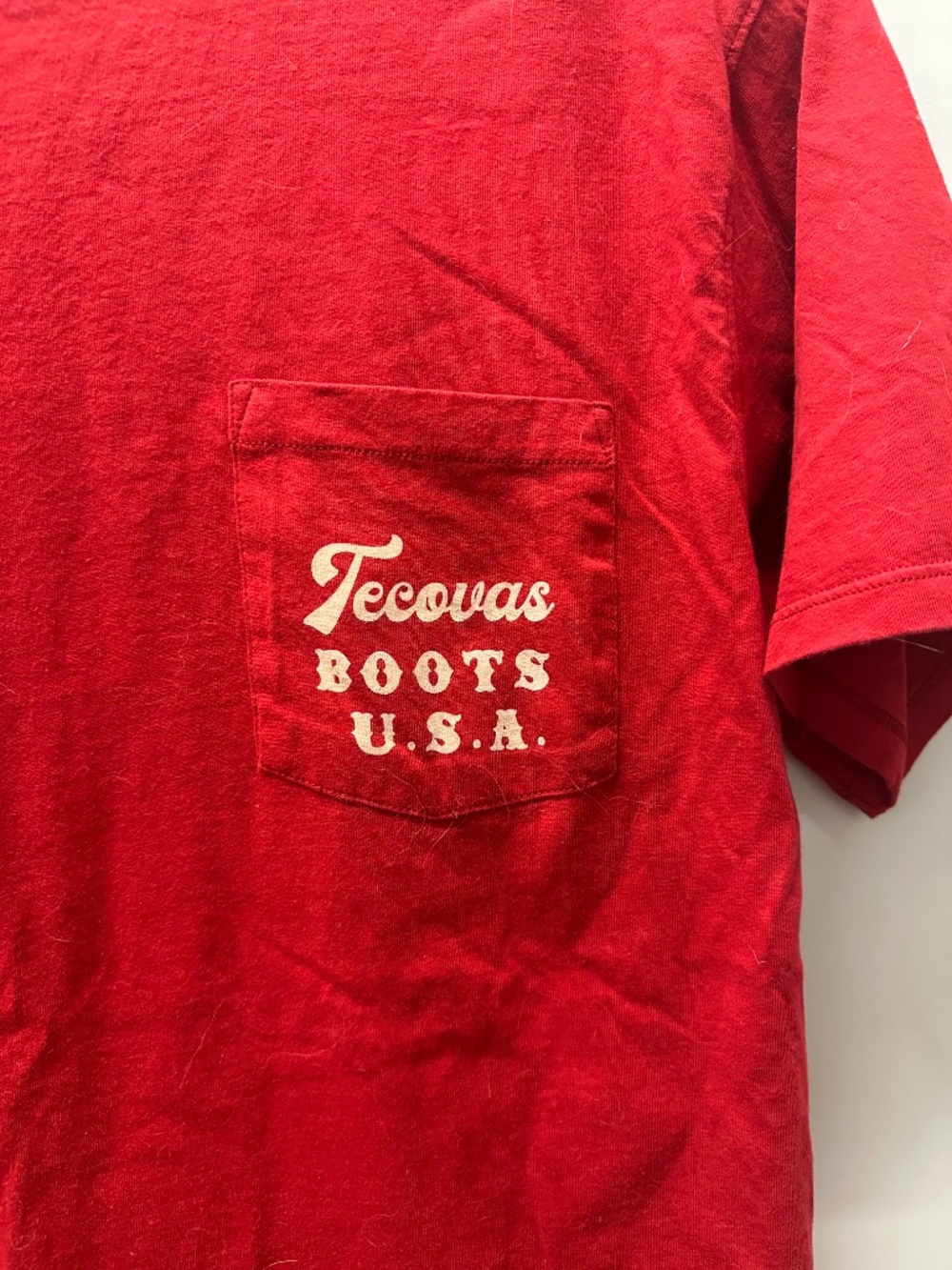 Tecovas Men's USA Pocket Tee - Picture 5 of 6